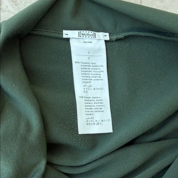 Wolford dark green skirt Size S/P - Picture 9 of 13